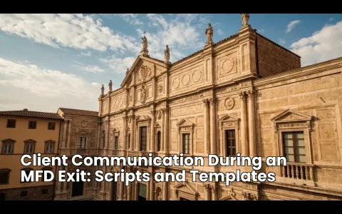 Client Communication During an MFD Exit: Scripts and Templates