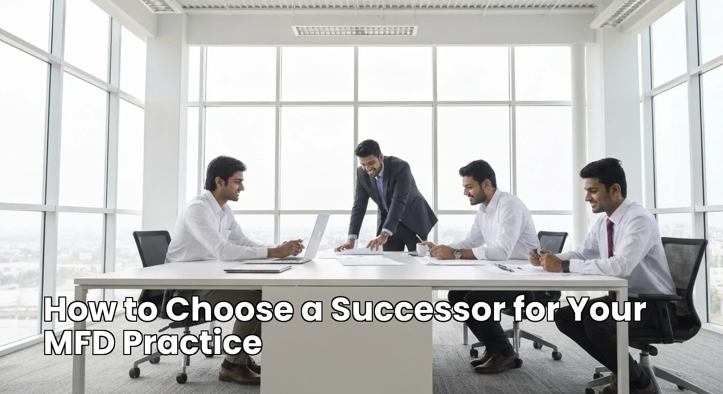 How to Choose a Successor for Your MFD Practice