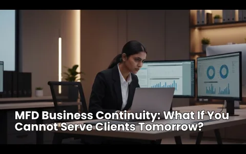 MFD Business Continuity: What If You Cannot Serve Clients Tomorrow?