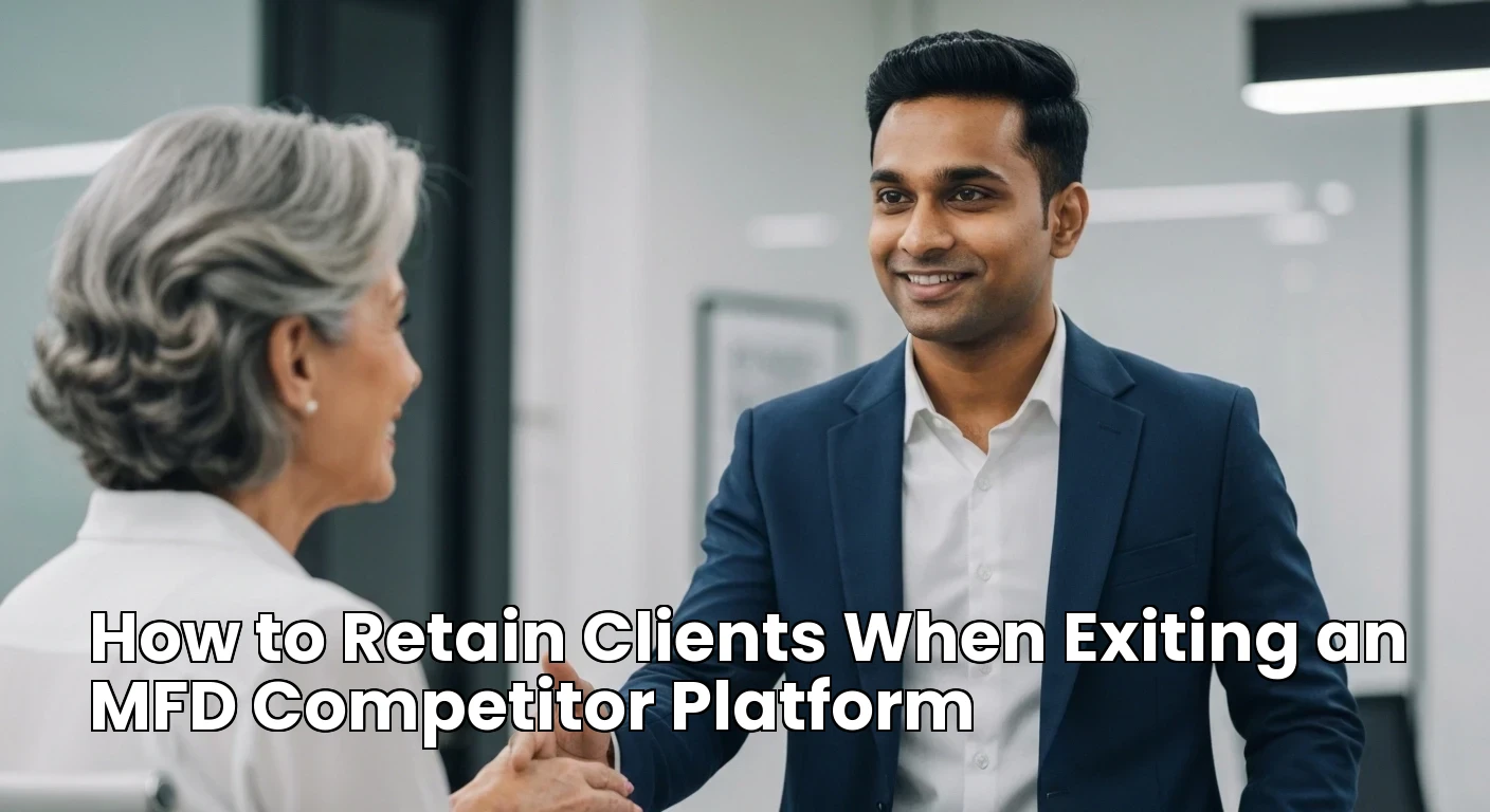 How to Retain Clients When Exiting an MFD Competitor Platform
