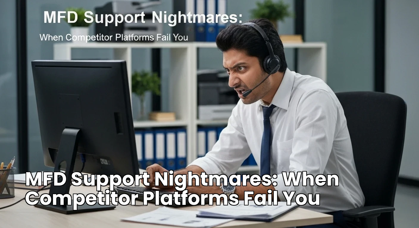 MFD Support Nightmares: When Competitor Platforms Fail You