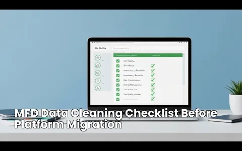 MFD Data Cleaning Checklist Before Platform Migration