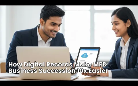 How Digital Records Make MFD Business Succession 10x Easier