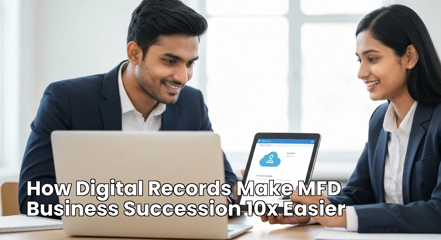 How Digital Records Make MFD Business Succession 10x Easier