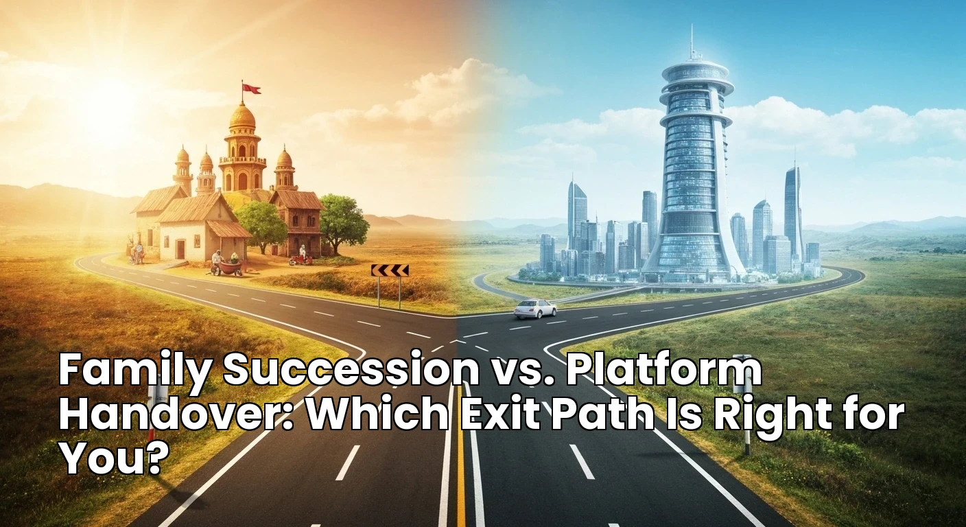 Family Succession vs. Platform Handover: Which Exit Path Is Right for You?