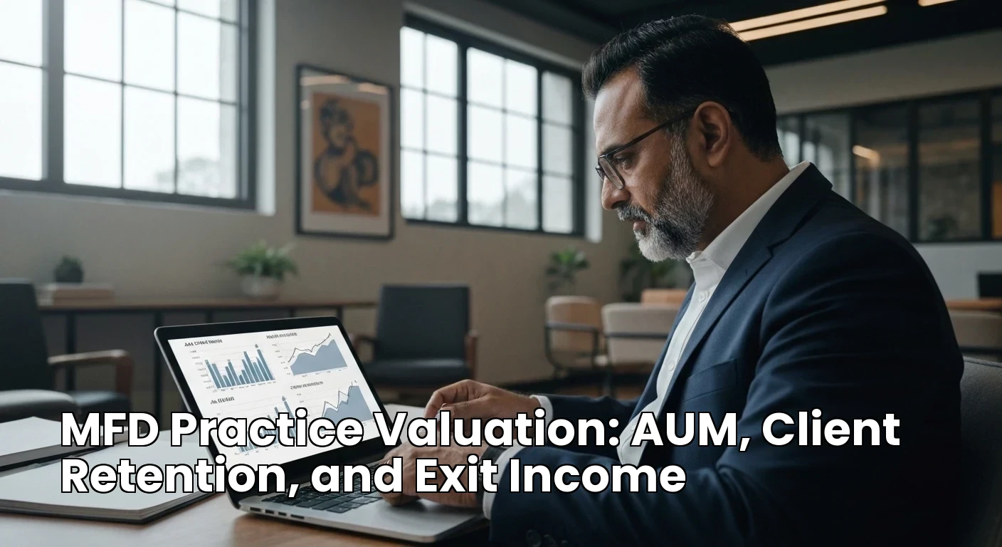 MFD Practice Valuation: AUM, Client Retention, and Exit Income