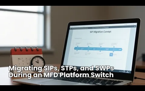 Migrating SIPs, STPs, and SWPs During an MFD Platform Switch