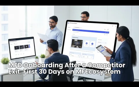 MFD Onboarding After a Competitor Exit: First 30 Days on MFEcosystem