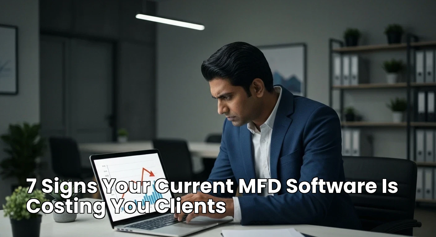 7 Signs Your Current MFD Software Is Costing You Clients